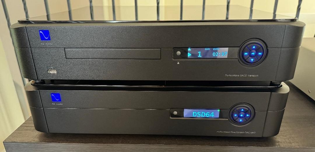 PS Audio DirectStream DAC MK2/PerfectWave SACD Transport