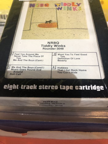 NRBQ Pre Recorded 8 Track Tape Sealed Rounder Records  ...