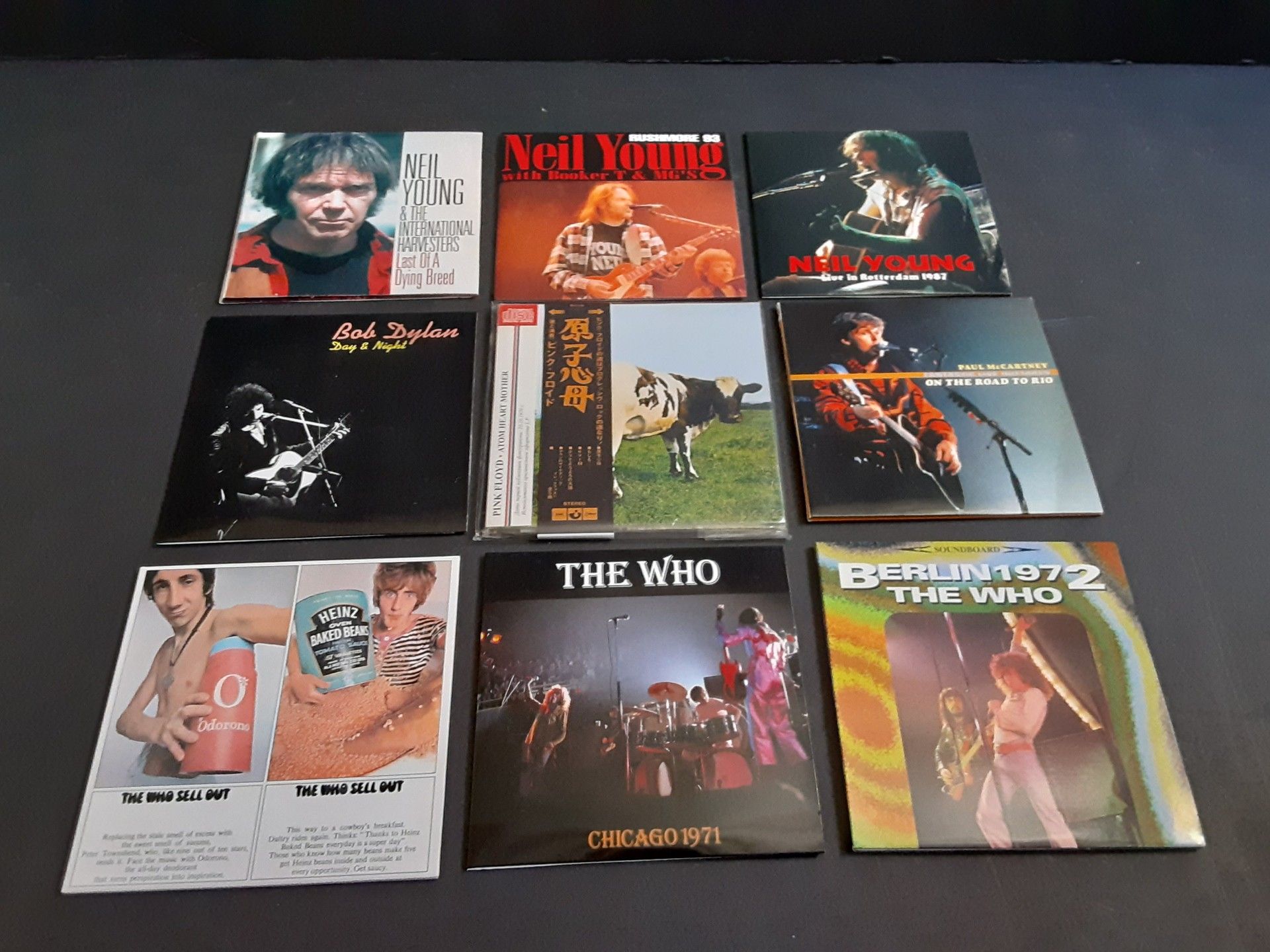 LED ZEPPELIN WHO ETC MINI LP CD LOT JAPAN NEW