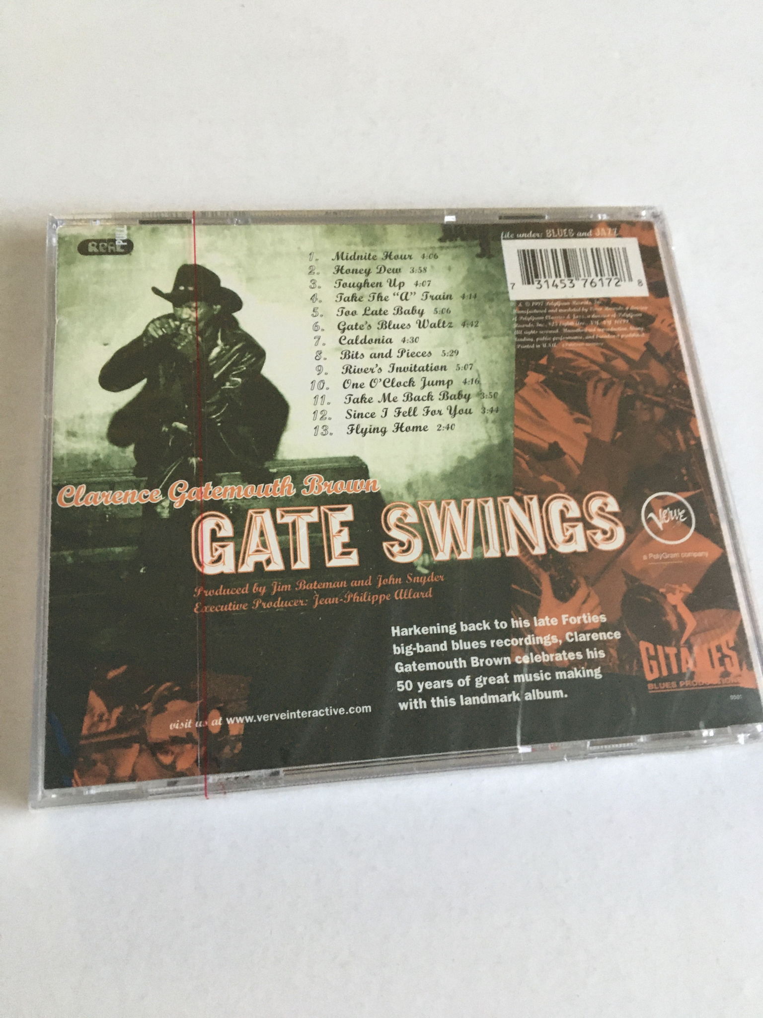 Clarence Gatemouth Brown  Gate Swings sealed cd 2