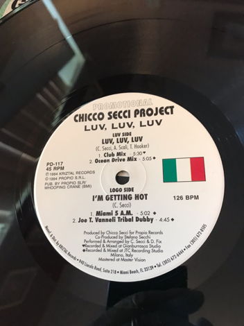 Chicco Secci Project 12" single LUV LU Chicco Secci Pro...