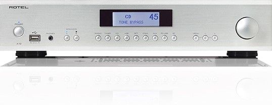 Rotel A12 Integrated Amplifier – Silver Finish  – NEW I...