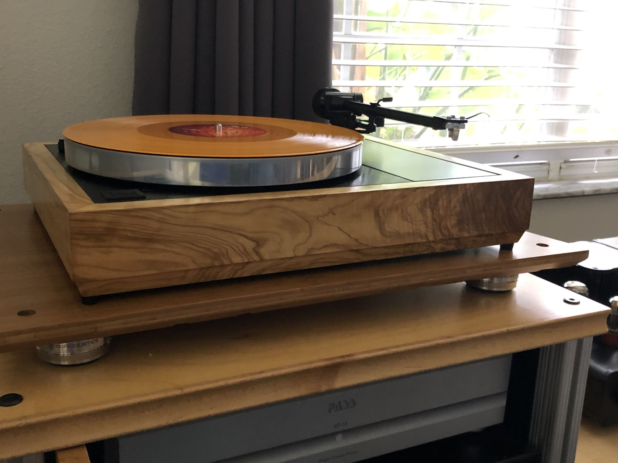 Olivewood LP12 Plinth