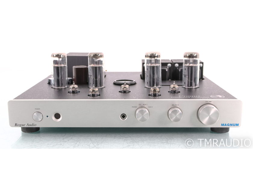 Rogue Audio Cronus Magnum Stereo Tube Integrated Amplifier; Remote; MM; Silver (47344)