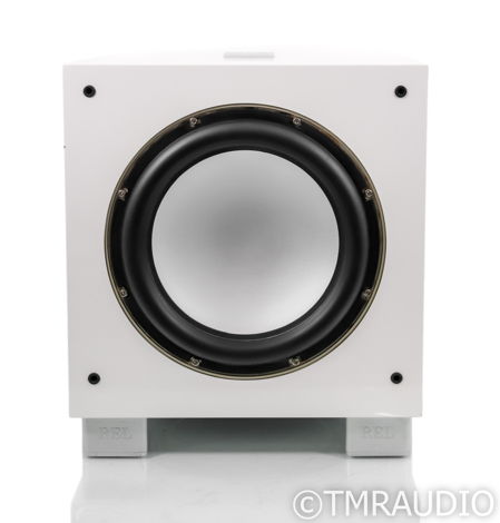 REL S/5 12" Powered Subwoofer; Gloss White (49453)