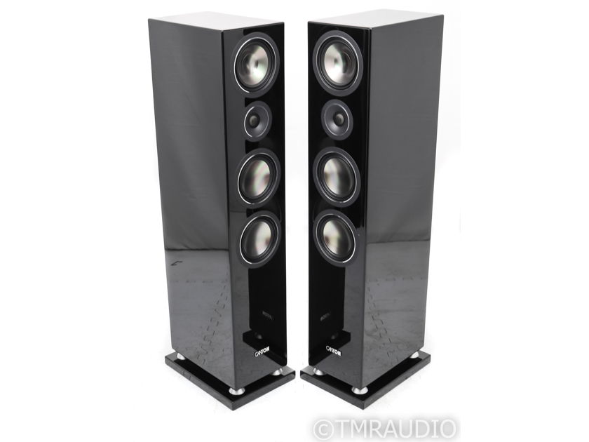 Canton Chrono SL 586.2 DC Floorstanding Speakers; Black Pair (Open Box) (1/0) (38177)