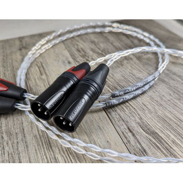 New 0.5 Meter RS Audio Cables Solid Silver Interconnect...