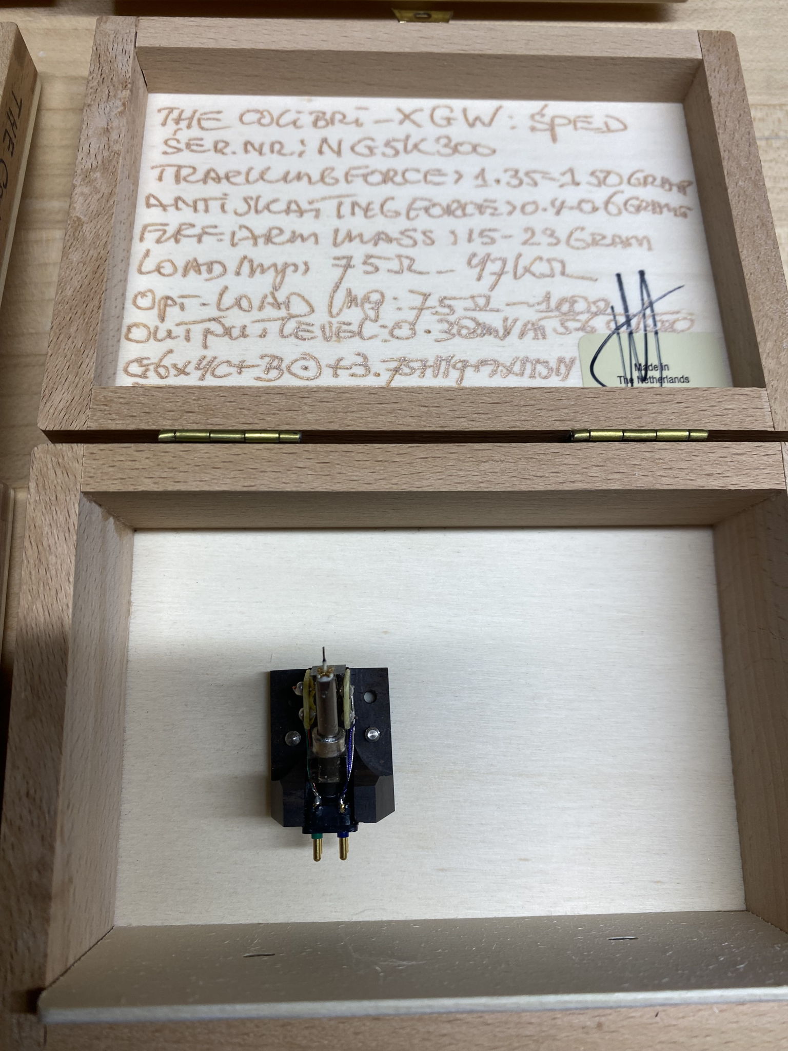 van den Hul Colibri Cartridge Blowout! 2