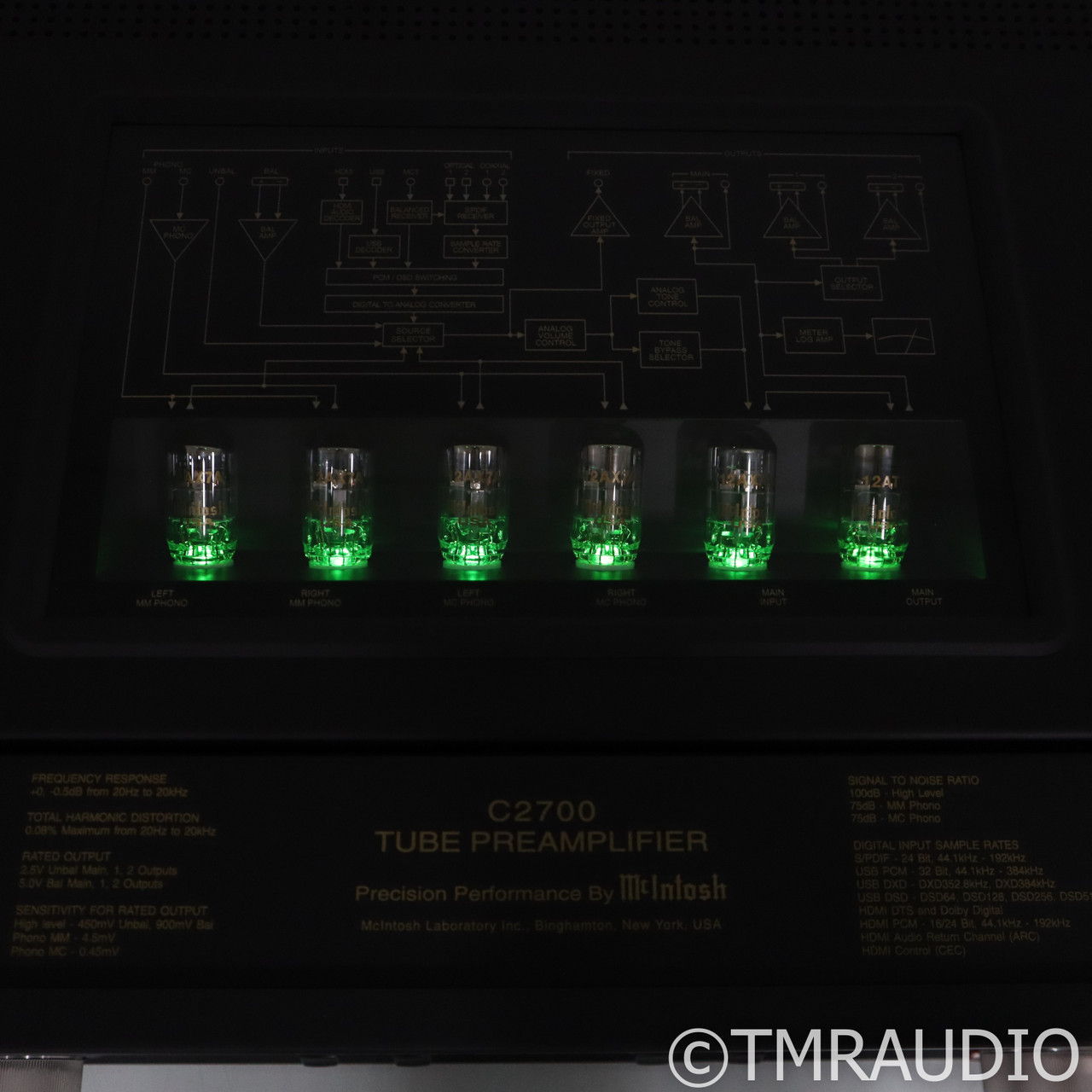 McIntosh C2700 Stereo Tube Preamplifier; MM & MC Phono ... 6