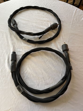 Synergistic Research Tesla T3 AC Power Cord Pair Used 9/10