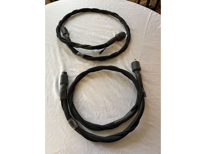Synergistic Research Tesla T3 AC Power Cord Pair Used 9/10