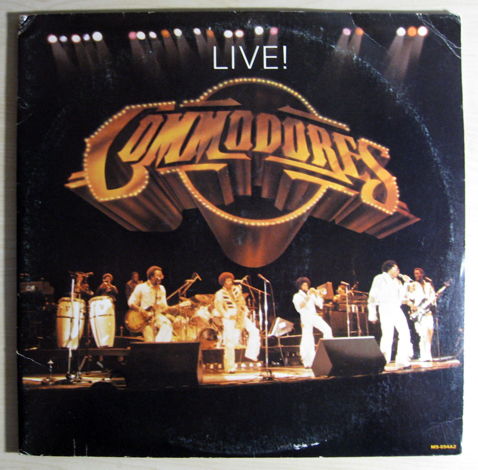 Commodores - Live!  - 1977 Motown M9-894A2