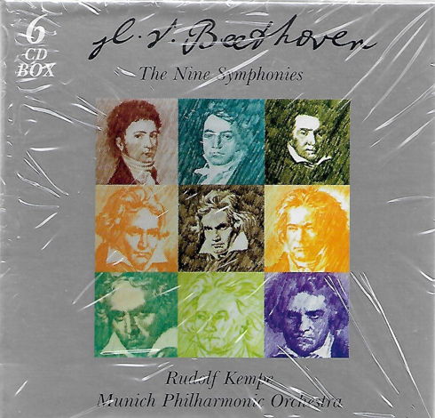 Beethoven: 9 Symphonies Kempe - Munich - EMI 6 CD