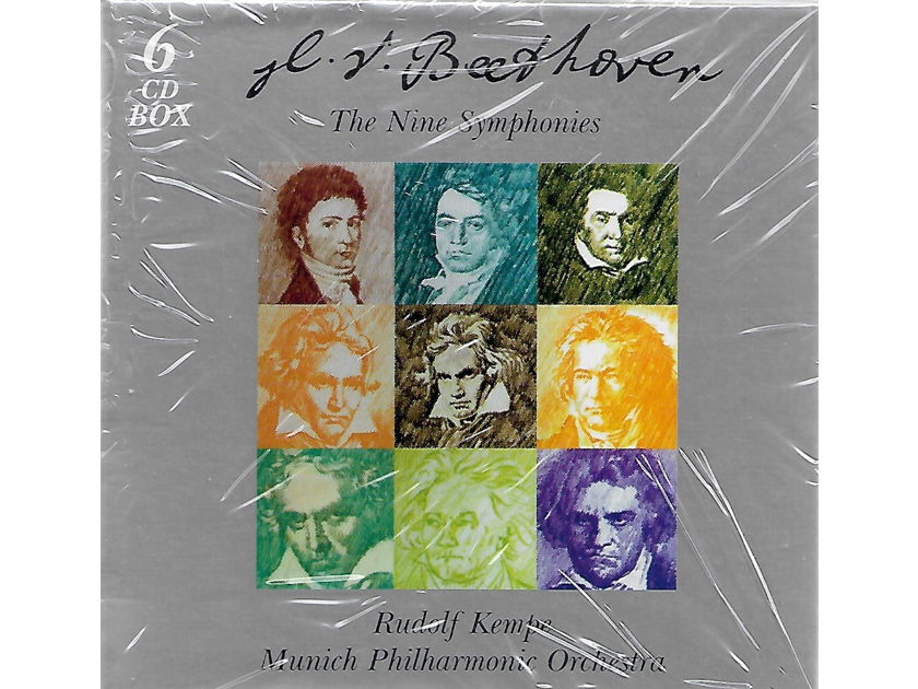 Beethoven: 9 Symphonies Kempe - Munich - EMI 6 CD