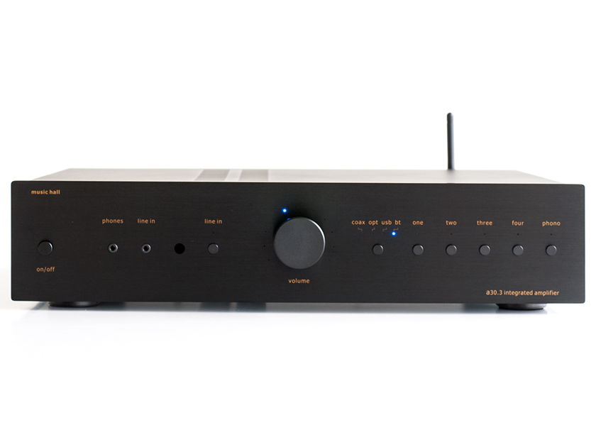Music Hall A30.3 85wpc interated with phono stage & DAC