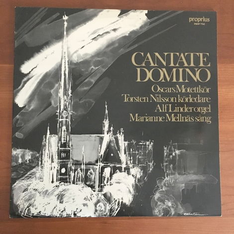 AUDIOPHILE "Cantate Domino" Proprius # 7762 (Sweden 19...