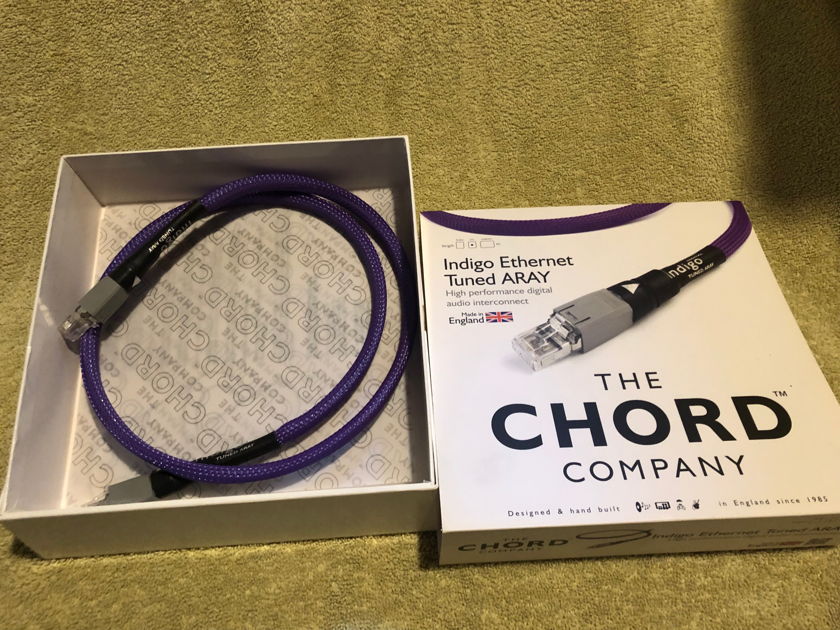 The Chord Company Digital Indigo Tuned Aray ethernet streaming cable
