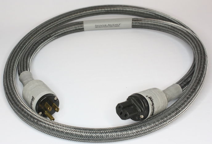Silver Audio Powerburst 2 Power Cord. 6ft