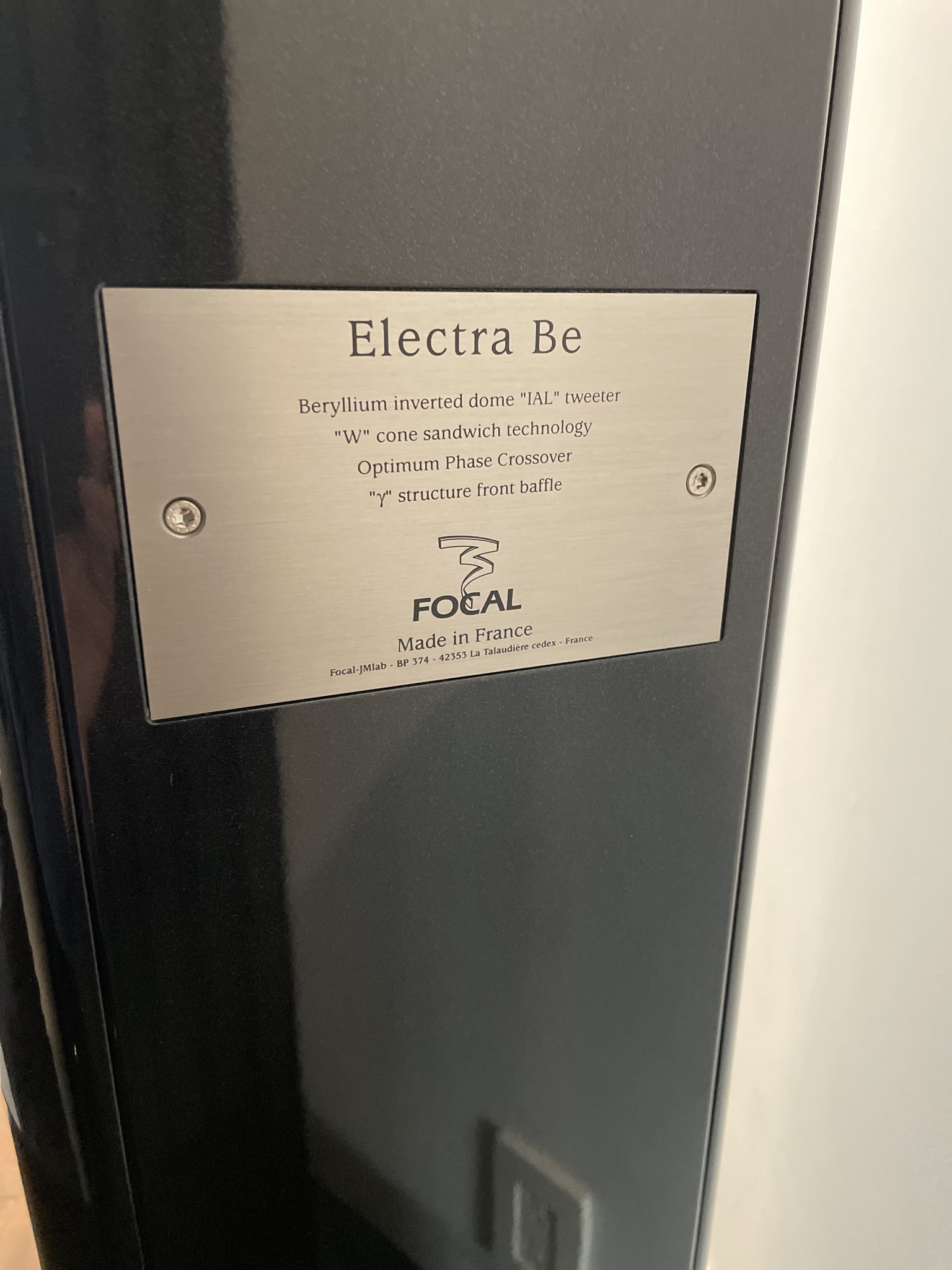 Focal 1038 Be Speakers Black 12