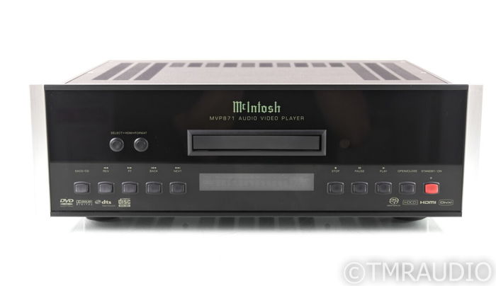 McIntosh MVP871 DVD / CD / SACD Player; MVP-871; Remote...