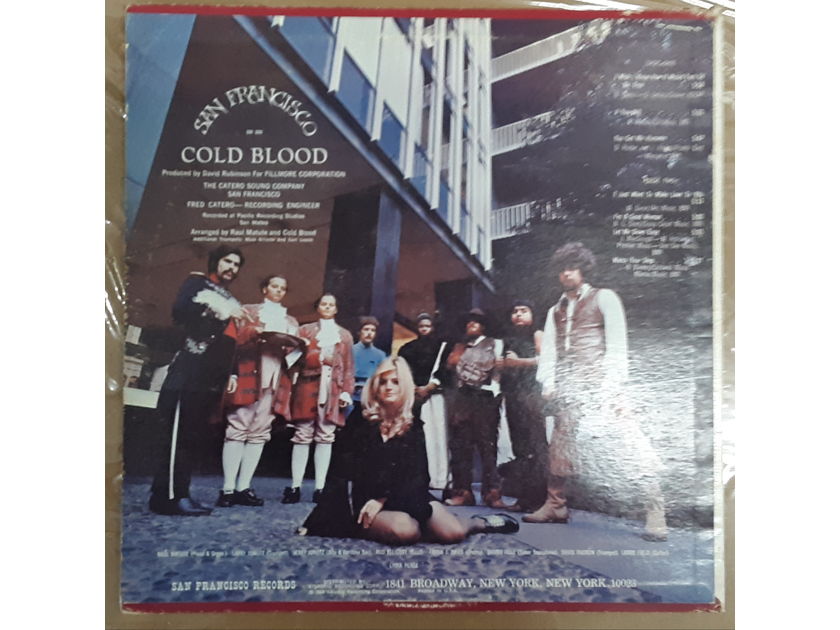 Cold Blood - Cold Blood NM ORIGINAL 1969 PSYCH PR - Presswell Pressing San Francisco Records SD 200