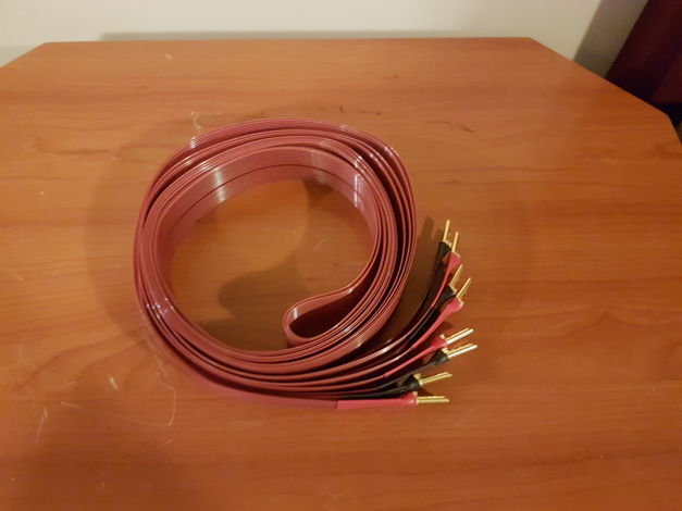 Nordost Red Dawn LS. Speaker Cables. 4 Meters. Bananas....