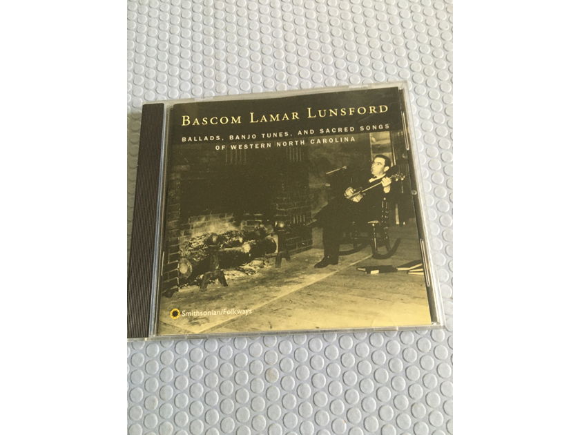 Bascom Lamar Lunsford cd ballads banjo tunes sacred songs of Western North Carolina