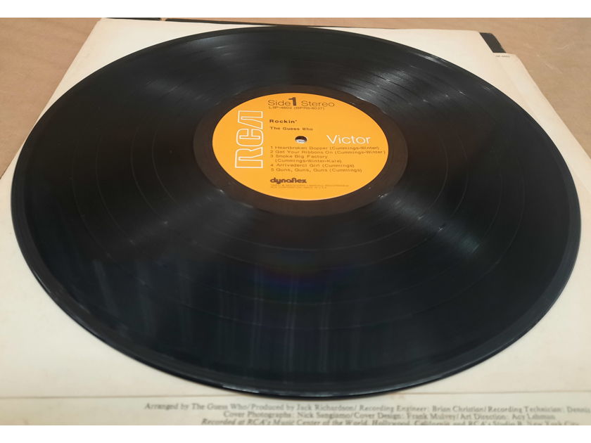 The Guess Who – Rockin' NM 1972 ORIGINAL VINYL LP RCA Victor LSP-4602