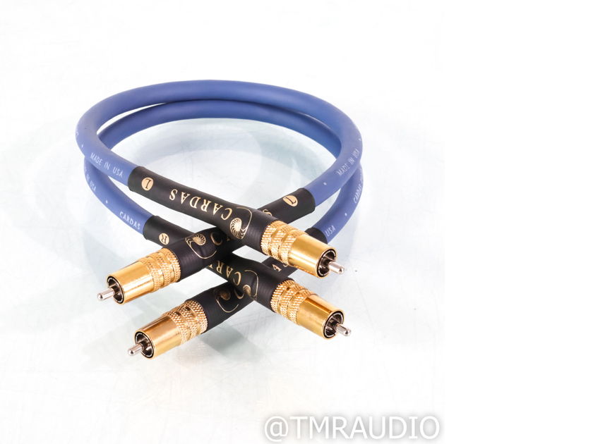 Cardas Audio Clear Sky RCA Cables; 0.5m Pair Interconnects (75132)