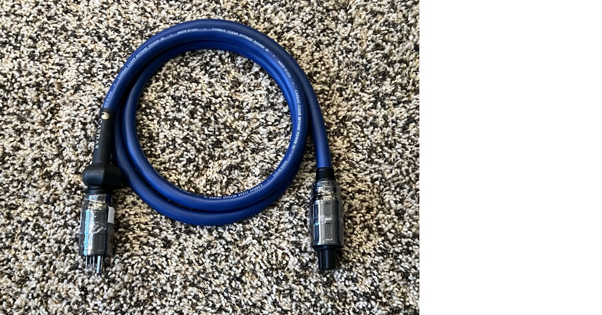 Cardas Clear Beyond XL 2m power cord For Sale Audiogon