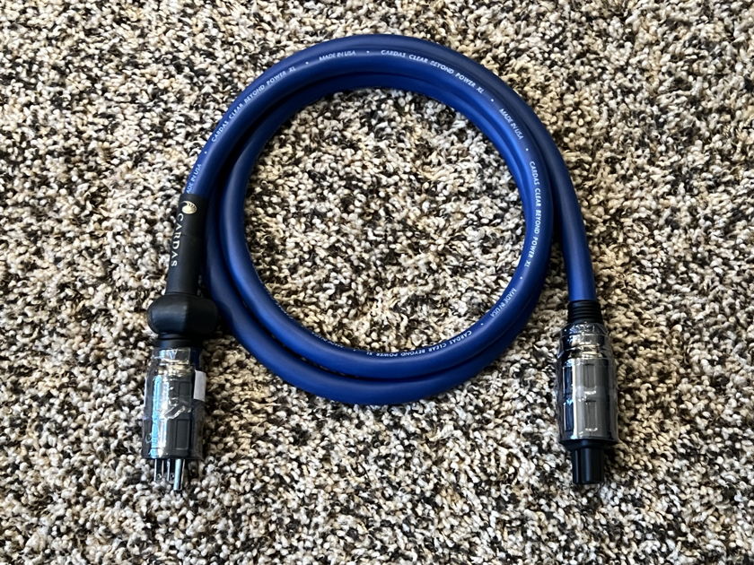 Cardas Clear Beyond XL 2m power cord For Sale Audiogon