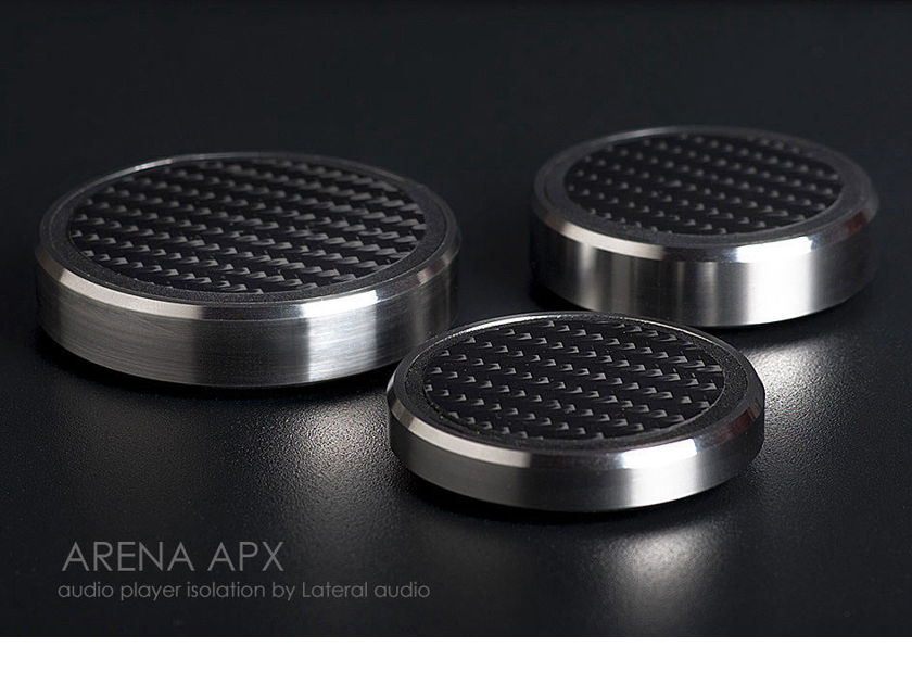 Lateral Audio - Arena APX 60 Isolation Feet/Discs - NEW!!!