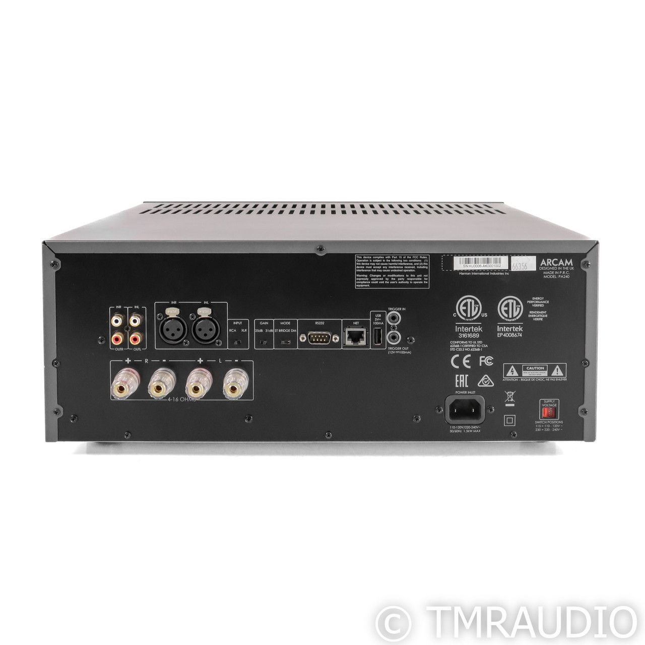 Arcam PA240 Stereo Power Amplifier (66356) 5