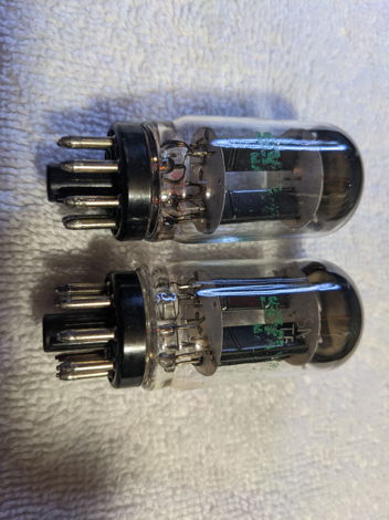 Paire De Tubes Préampli 6SN7GTB Sylvania - Valves Audio Vintage - Lot De 2