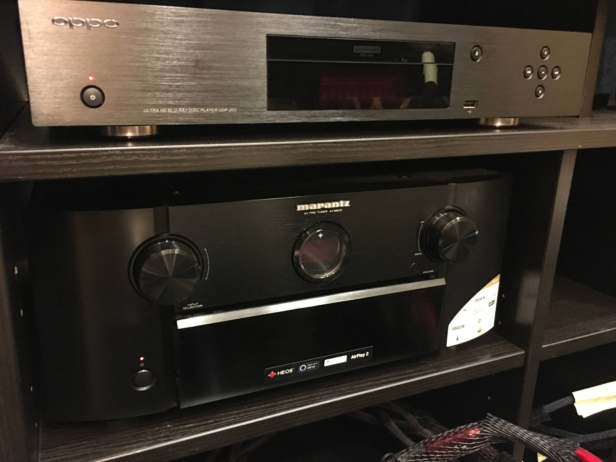 4/23/21 Oppo 203 and Marantz 8805 Processor