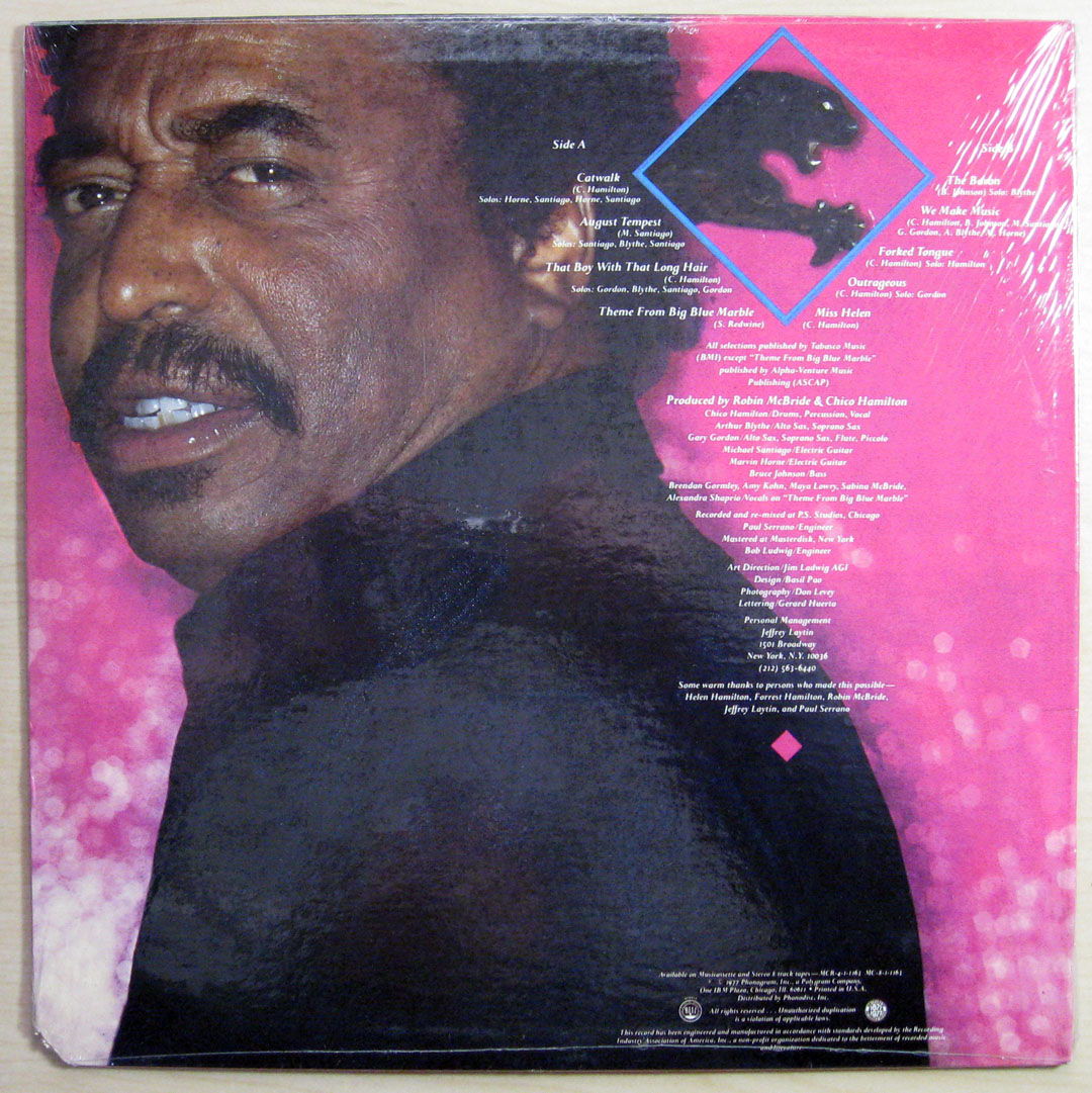 Chico Hamilton – Catwalk / Mint SEALED Jazz LP Vinyl 19... 2
