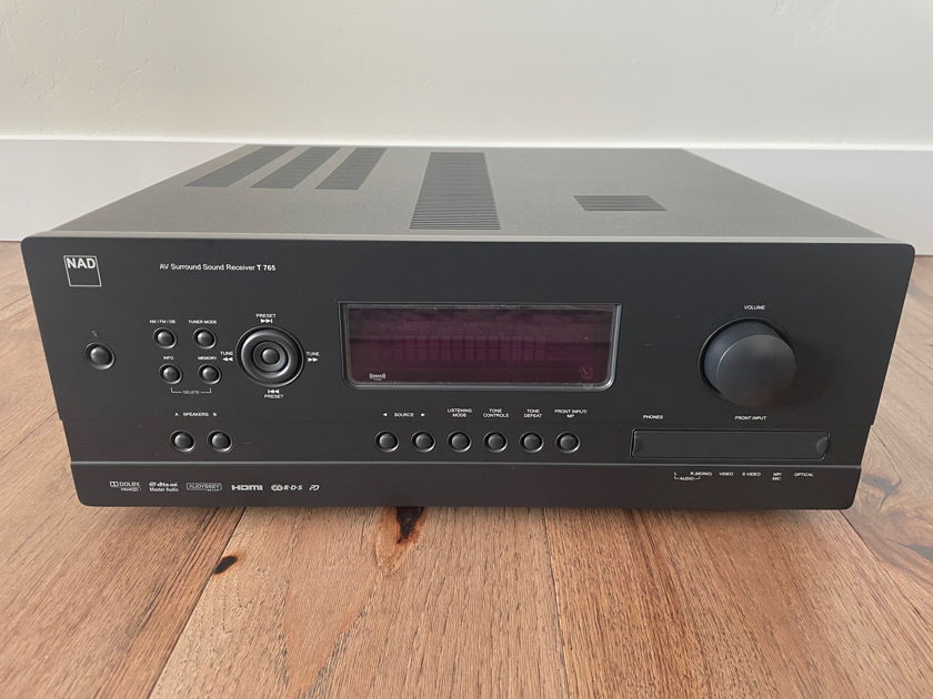 NAD T765 7.1 audio video home theater receiver with VM100/AM100 modules
