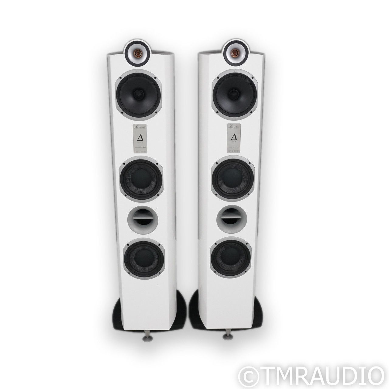 Triangle Signature Delta Floorstanding Speakers; White ... 3