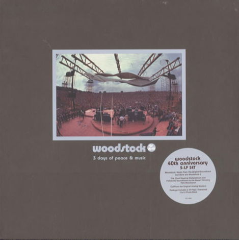 Woodstock 3 Days of Peace & Music 40th Anniversary 5lp ...