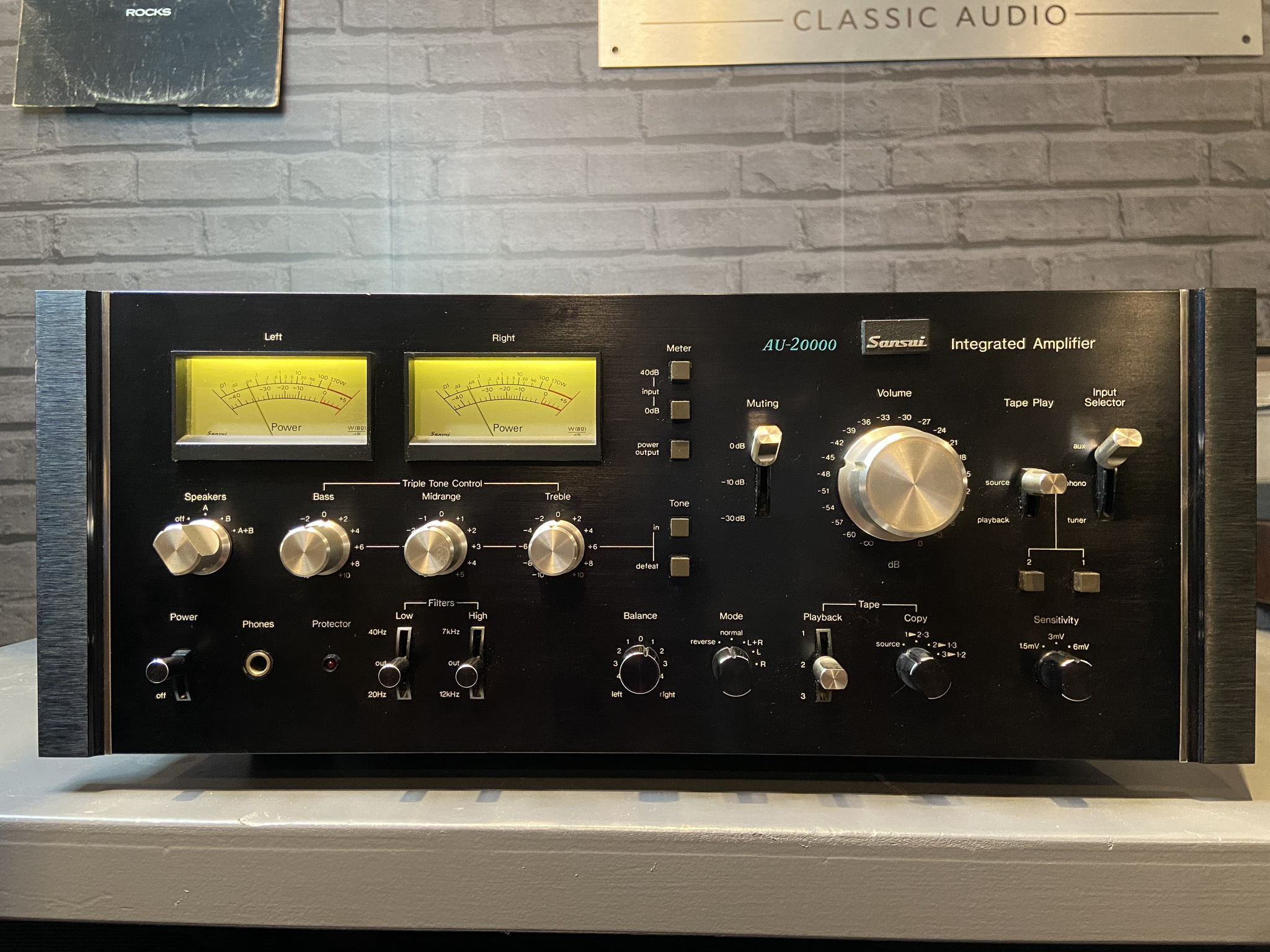 Sansui AU-20000 integrated Amplifier, fully working, be... 12