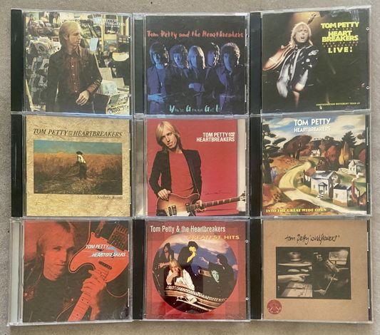 Tom Petty  9 CD  Lot