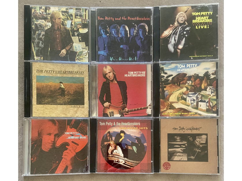 Tom Petty  9 CD  Lot