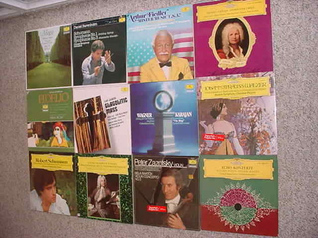 Classical Deutsche Grammophon  - lp record lot of 12