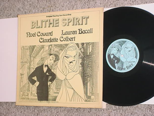 Blithe Spirit touring cast lp record - Noel Coward Laur...
