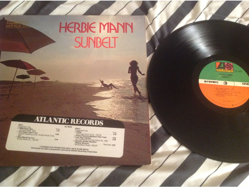 Herbie Mann Sunbelt Promo With DJ Timing Strip Atlantic Records