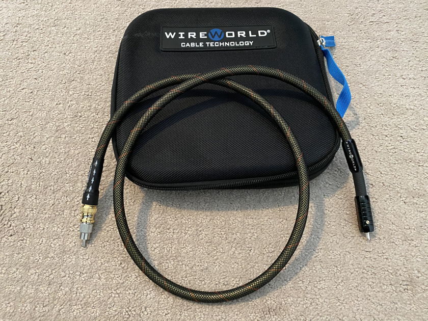 WireWorld Gold Starlight 7 Digital Coax Cable - 1 Meter BNC to RCA...OVER 50% OFF!