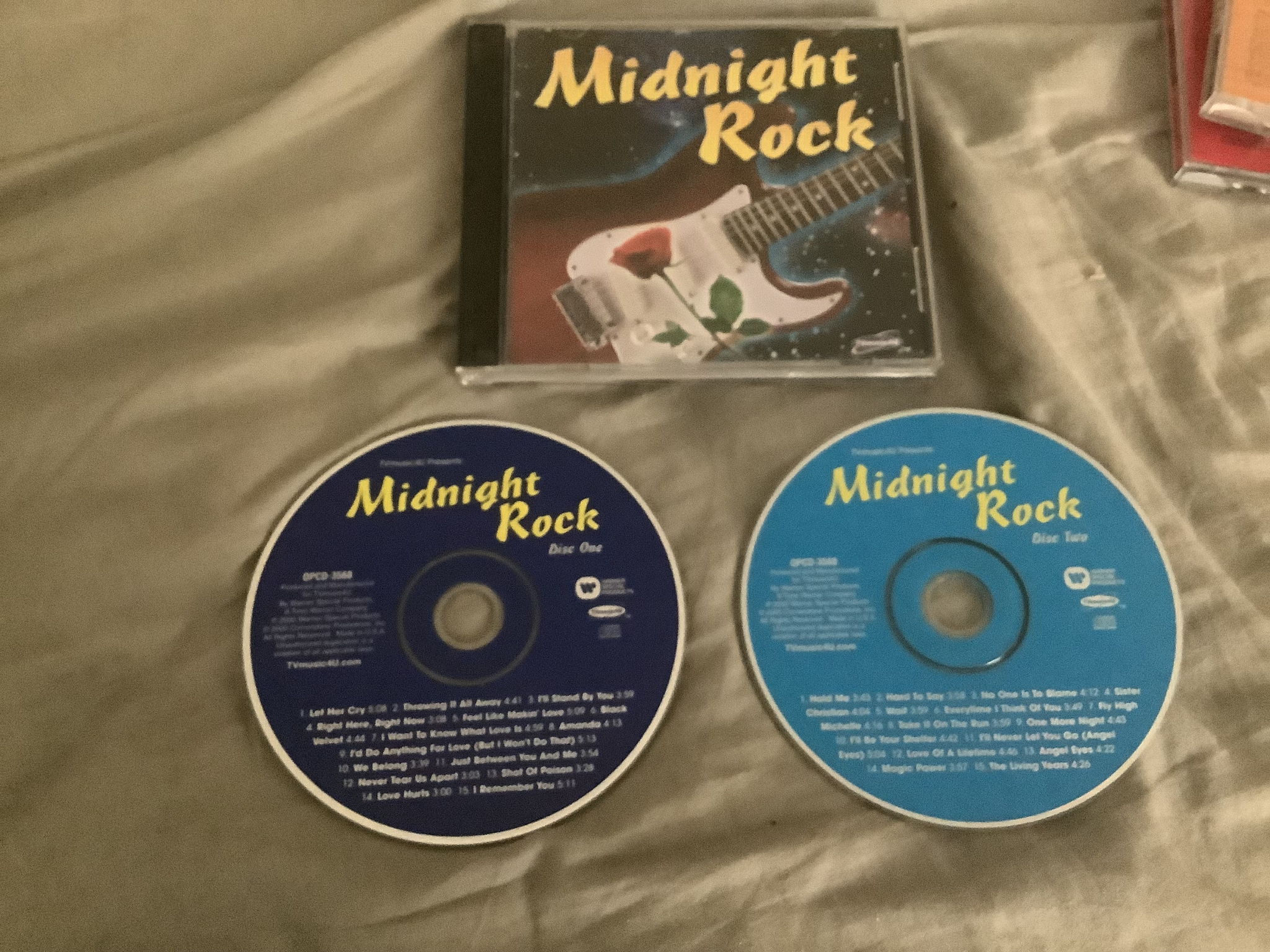 Various Artists 2 CD Set Midnight Rock 2