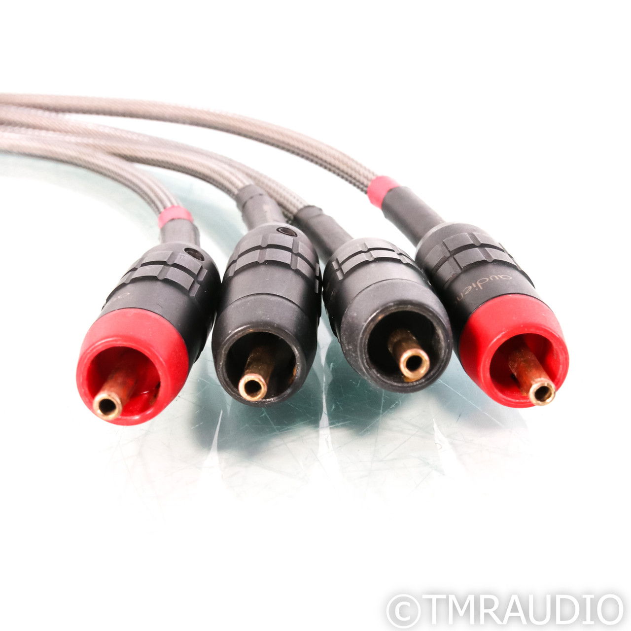 Audience Au24 SX RCA Cables; 1m Pair Interconnects (70672) 3