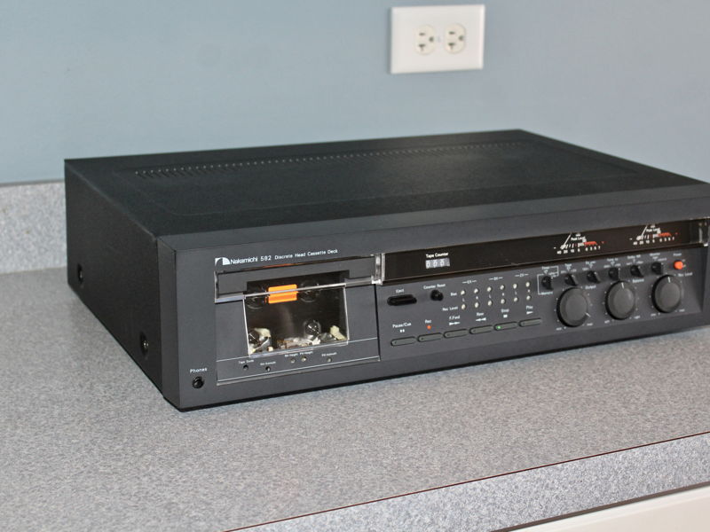 naka Nakamichi 582 stereo cassette deck A111-02 For Sale