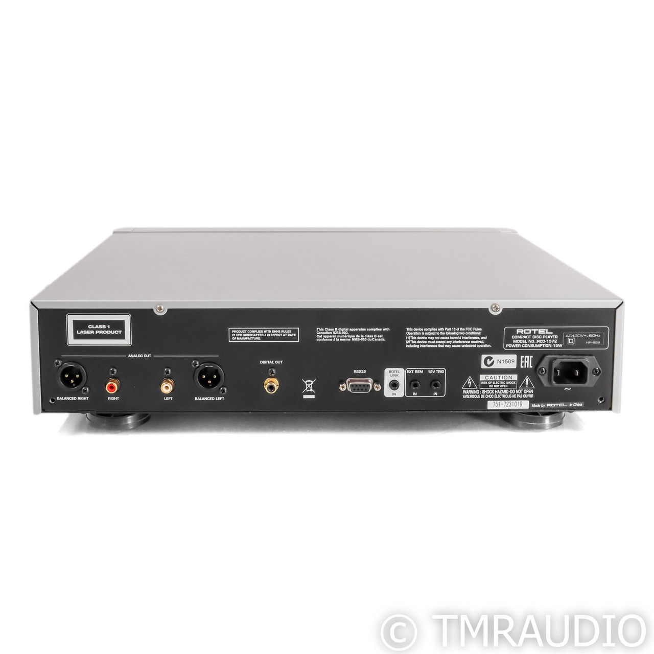 Rotel RCD-1572 CD Player (No Remote) (64135) 5